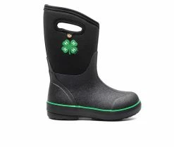 Buy ⭐ Kids' Bogs Footwear Little Kid & Big Kid Classic II Clovers 🥾 Boots Black 🎉