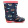 Budget ❤️ Girls' Carters Toddler & Little Kid Rain 🥾 Boots Navy 😀
