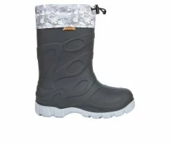 Hot Sale 🎉 Girls' Northside Little Kid Orion Rain 🥾 Boots Black/Gray 😀