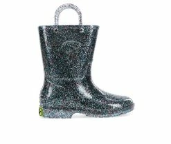 Best deal 🎁 Girls' Western Chief Toddler Glitter Rain 🥾 Boots Multi 🌟