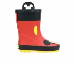 Best reviews of 🎉 Kids' Western Chief Little Kid & Big Kid Mickey Mouse Rain 🥾 Boots Red ⭐