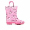 Deals 😉 Girls' Capelli New York Toddler 1372 Rain 🥾 Boots Pink 👏