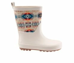 Flash Sale 💯 Kids' Pendleton Toddler Pilot Rock Mid Waterproof Rain 🥾 Boots Fog 🔔