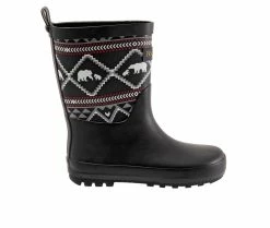 Coupon 😀 Kids' Pendleton Little Kid Lost Trail Mid Waterproof Rain 🥾 Boots Black 😉
