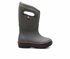 Promo ✔️ Kids' Bogs Footwear Toddler & Little Kid Classic II Stripe 🥾 Boots Dark Grey ⌛