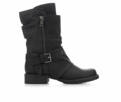 Budget 😀 Girls' Jellypop Little Kid & Big Kid Avon Moto 🥾 Boots Black 👍