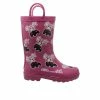 Cheapest ❤️ Girls' Case IH Toddler Lil Pink Rain 🥾 Boots Pink 😍
