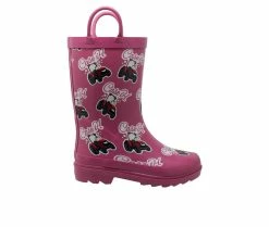 Cheapest ❤️ Girls' Case IH Toddler Lil Pink Rain 🥾 Boots Pink 😍