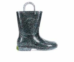 New 🥰 Girls' Western Chief Little Kid Glitter Rain 🥾 Boots Multi 😉