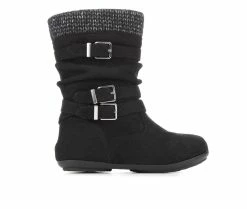Top 10 ⭐ Girls' Unr8ed Toddler Lacey 🥾 Boots Black ✨