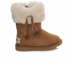 Promo 👍 Girls' Makalu Toddler Iceland Winter 🥾 Boots Chestnut 🎉
