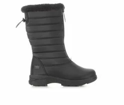 Best Pirce 🛒 Girls' Khombu Little Kid & Big Kid Sandy Knee-High Winter 🥾 Boots Black 👍