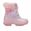 Best Sale 😍 Girls' London Fog Toddler Lil Coombe Winter 🥾 Boots Pink Multi 🤩