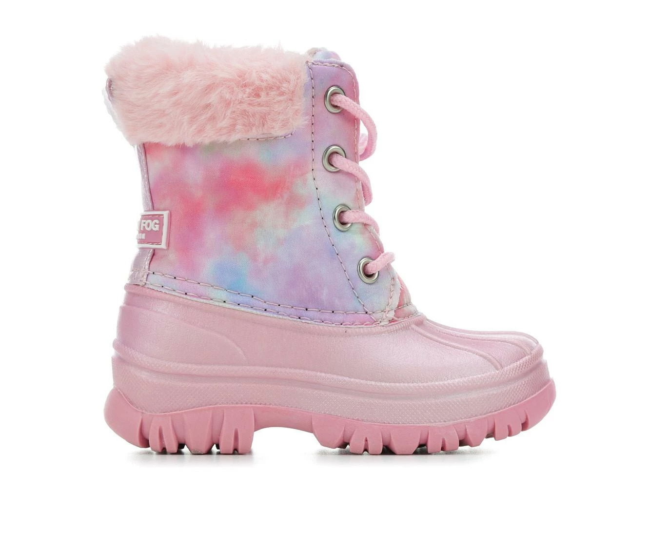 Best Sale 😍 Girls' London Fog Toddler Lil Coombe Winter 🥾 Boots Pink Multi 🤩 2 Best Sale 😍 Girls' London Fog Toddler Lil Coombe Winter 🥾 Boots Pink Multi 🤩 - Image 2