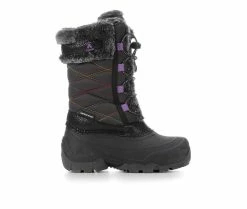 Promo 🛒 Girls' Kamik Little Kid & Big Kid Star 3 Winter 🥾 Boots Charcoal/Orchid ✨