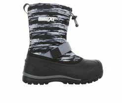 Discount ⌛ Kids' Northside Little Kid & Big Kid Frosty XT Waterproof Winter 🥾 Boots Charcoal 🔔