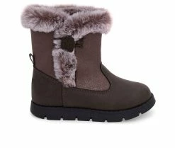 Coupon 😀 Girls' OshKosh B'gosh Toddler & Little Kid Siberian Winter 🥾 Boots Grey 😍