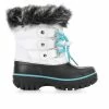 Discount ❤️ Girls' Itasca Sonoma Toddler Icy II Winter 🥾 Boots White/Turquoise 🎉