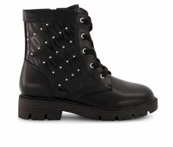 Deals ⭐ Girls' DKNY Little Kid & Big Kid Stassi Miley 🥾 Boots Black 🥰