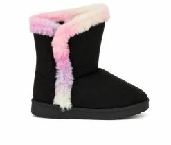Buy 😀 Girls' Olivia Miller Little Kid & Big Kid Brittany Winter 🥾 Boots Black 🥰