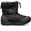 Buy 🎉 Kids' Bogs Footwear Little Kid & Big Kid B-Moc Snow Solid Winter 🥾 Boots Black 🔥