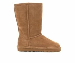 Best Sale 😀 Girls' Bearpaw Little Kid & Big Kid Elle Tall 🥾 Boots Hickory 🧨