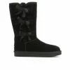 Best Pirce 🌟 Girls' Koolaburra By UGG Little Kid & Big Kid Victoria Tall 🥾 Boots Black 🎁