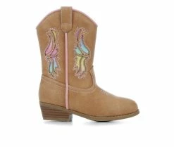 Best reviews of ⭐ Girls' Y-Not Toddler Dottie Cowboy 🥾 Boots Brown/Pink 🌟
