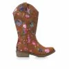 Discount ⌛ Girls' Madden Girl Little Kid & Big Kid Sheriff Cowboy 🥾 Boots Chestnut ✔️