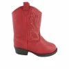 Best Pirce ❤️ Kids' Baby Deer Toddler & Little Kid Miller Western 🥾 Boots Red 🤩