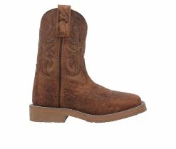 Cheapest 🎁 Kids' Laredo Western 🥾 Boots Big Kid Durant Jr. Cowboy 🥾 Boots Rust 💯