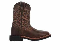 Coupon 🤩 Girls' Laredo Western 🥾 Boots Big Kid Makucha Cowboy 🥾 Boots Tan 🎉