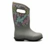 Top 10 😍 Girls' Bogs Footwear Toddler & Little Kid York Rain 🥾 Boots Grey Multi 💯