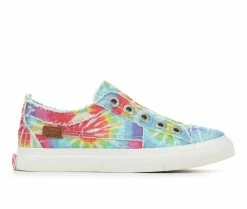 Best reviews of 💯 Girls' Blowfish Malibu Little Kid & Big Kid Play Slip-On 👟 Sneakers Hippie Tie Dye 🔥