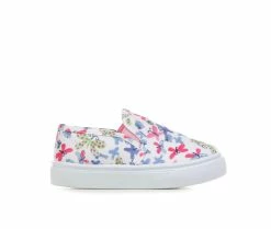 Top 10 🛒 Girls' Natural Steps Toddler Tinsley Slip-On 👟 Sneakers White/Butterfly 🧨