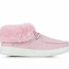 Discount ❤️ Girls' Skechers Little Kid & Big Kid Skipper Fur Slip-On 👟 Shoes Light Pink 😍