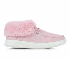 Discount โค๏ธ Girls' Skechers Little Kid & Big Kid Skipper Fur Slip-On ๐ Shoes Light Pink ๐