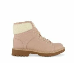 Best Sale 🤩 Girls' Marc Fisher Children's Little Kid & Big Kid Jade Fuzz 🥾 Boots Blush ⭐