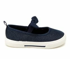 Flash Sale ๐ Girls' Carters Toddler & Little Kid Capri ๐ Shoes Navy/White ๐ฅฐ