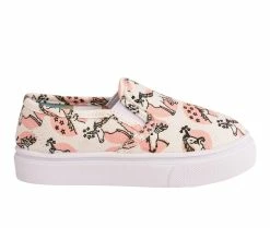 New 🌟 Girls' Paris Blues Toddler Harlie 👟 Sneakers White 😀