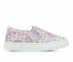 Coupon ๐ Girls' Capelli New York Toddler Unicorn Slip-On ๐ Shoes Purple โจ