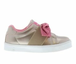 Discount 🎁 Girls' Oomphies Toddler & Little Kid Lily Slip On 👟 Sneakers Gold ⌛
