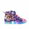 Budget ⭐ Girls' Disney Toddler & Little Kid Encanto Mid Light-Up 👟 Sneakers Purple/Pink ⌛
