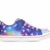 Best deal 💯 Girls' Skechers Little Kid Sparkle Rayz Twinkle Toes Light-Up 👟 Sneakers Blue Multi 🧨