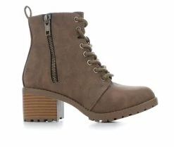 Brand new ❤️ Girls' MIA Little Kid & Big Kid Callyn Heeled 🥾 Boots Cognac 😍