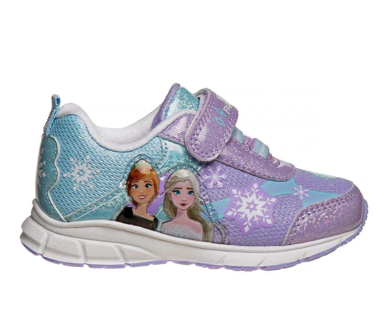 Budget ❤️ Girls' Disney Toddler & Little Kid CH89447C Frozen II Light-Up 👟 Sneakers Lilac/Blue 🛒 2 Budget ❤️ Girls' Disney Toddler & Little Kid CH89447C Frozen II Light-Up 👟 Sneakers Lilac/Blue 🛒 - Image 2