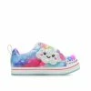 Hot Sale 🎁 Girls' Skechers Toddler & Little Kid Sparkle Rayz Rainbow Smiles Light-Up 👟 Shoes Multi ⌛