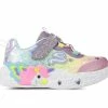 Coupon 🧨 Girls' Skechers Toddler Unicorn Charmer Twilight Light-Up 👟 Shoes Purple/Multi 🛒