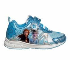 Outlet ✔️ Girls' Disney Toddler & Little Kid CH18126C Frozen II Light-Up 👟 Sneakers Blue 🛒