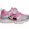 Cheap 💯 Girls' Disney Toddler & Little Kid CH89446C Minnie Mouse Light-Up 👟 Sneakers Silver/Pink 🎉